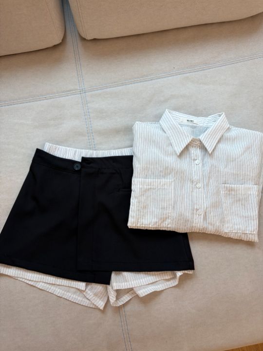 HEY/TO SEWING韓國直郵女裝新品人氣真品休閑套裝兩件套BY HEY/TO SEWING套裝