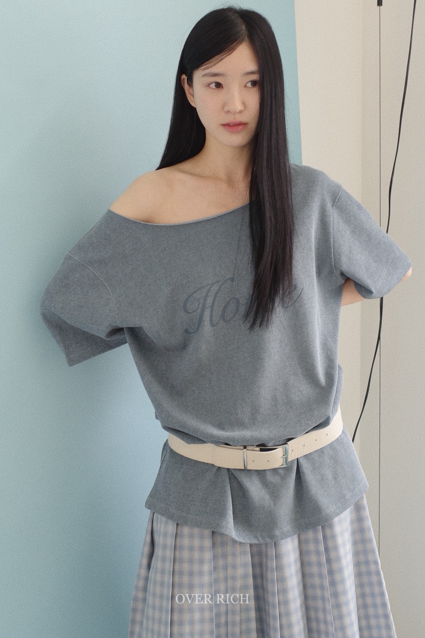 OVER RICH東大門代購女裝新品熱賣人氣時尚休閑職業真品T恤OVER RICHT恤