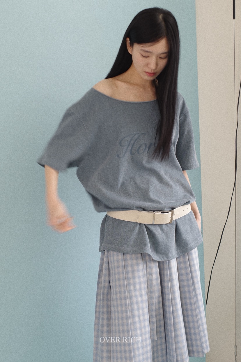 OVER RICH東大門代購女裝新品熱賣人氣時尚休閑職業真品T恤OVER RICHT恤