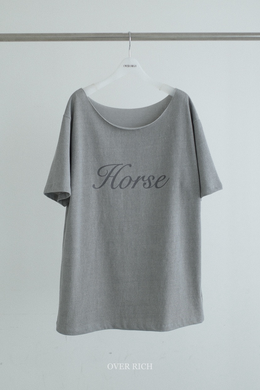 OVER RICH東大門代購女裝新品熱賣人氣時尚休閑職業真品T恤OVER RICHT恤圖色2