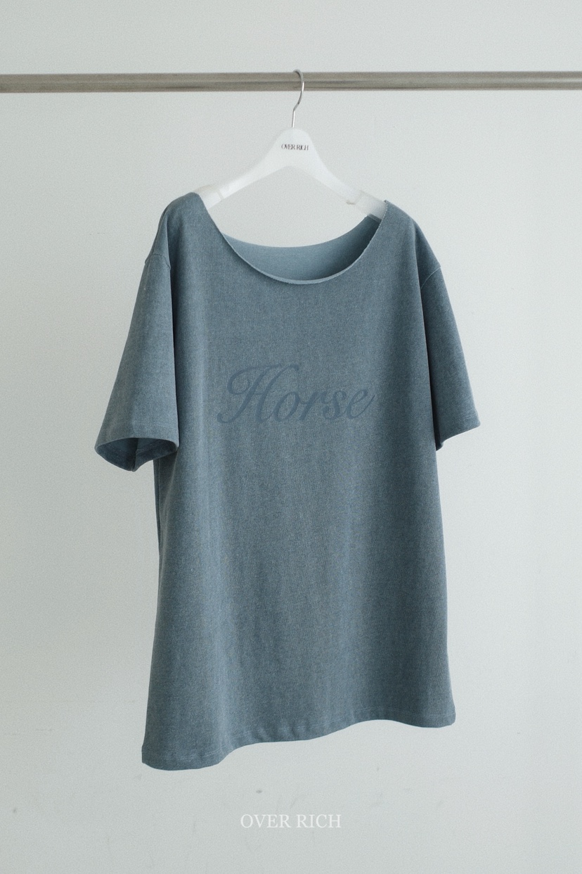 OVER RICH東大門代購女裝新品熱賣人氣時尚休閑職業真品T恤OVER RICHT恤圖色3