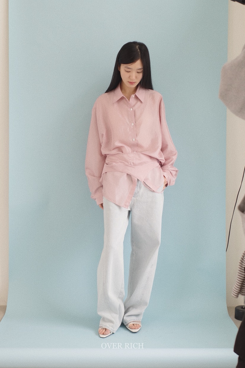 OVER RICH韓國直郵女士新品真品熱賣人氣休閑牛仔褲口袋OVER RICH牛仔褲