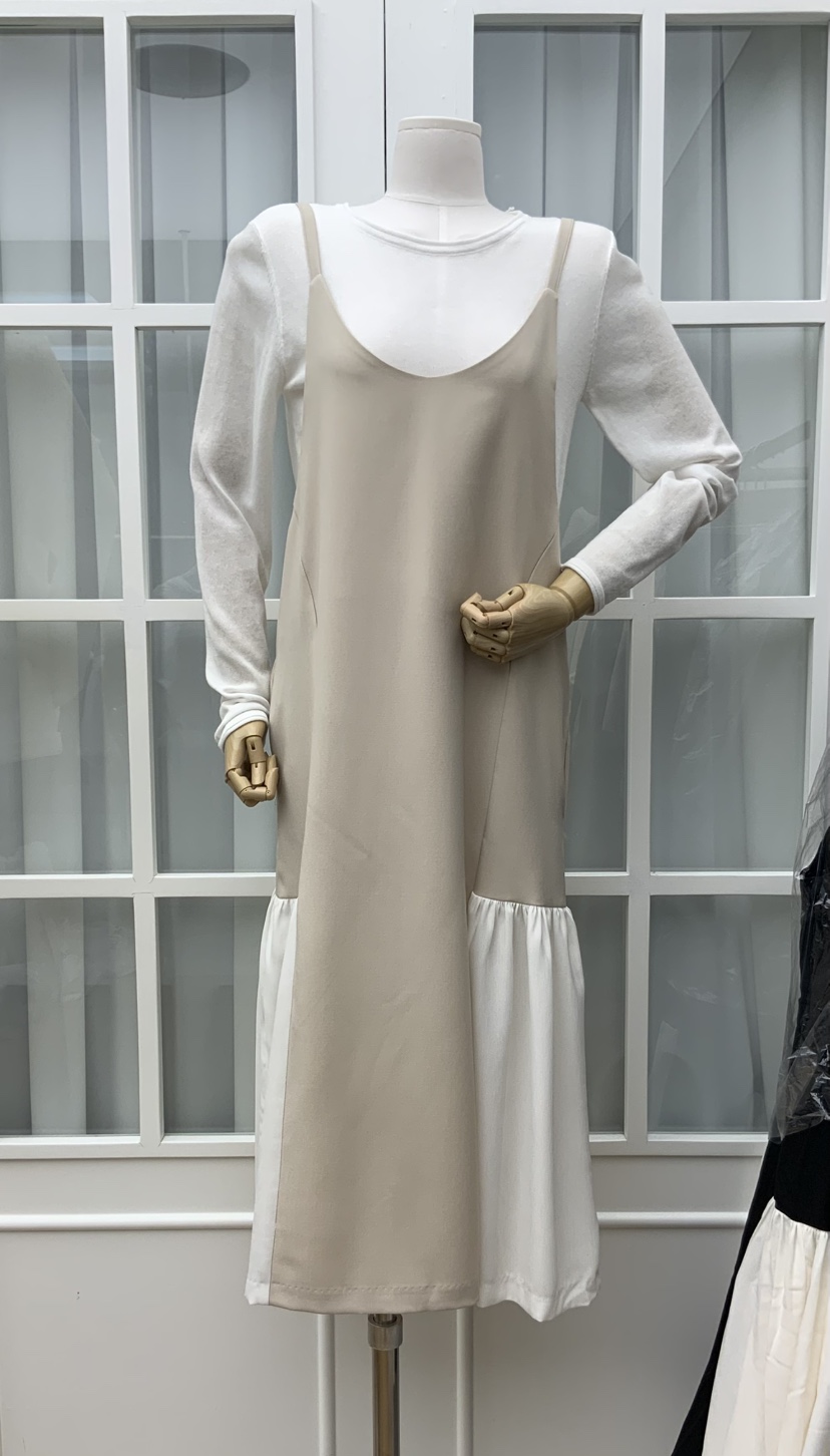 RE:FRESH-L韓國代購女裝新品熱賣26春夏真品連衣裙不含內搭RE:FRESH連衣裙圖色1