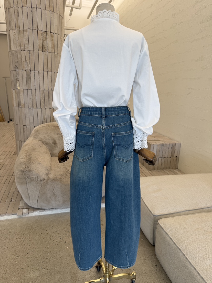 LAUNDRY東大門實拍女裝新品熱賣職業推薦襯衫蕾絲衫棉質蕾絲LAUNDRY襯衫/蕾絲衫