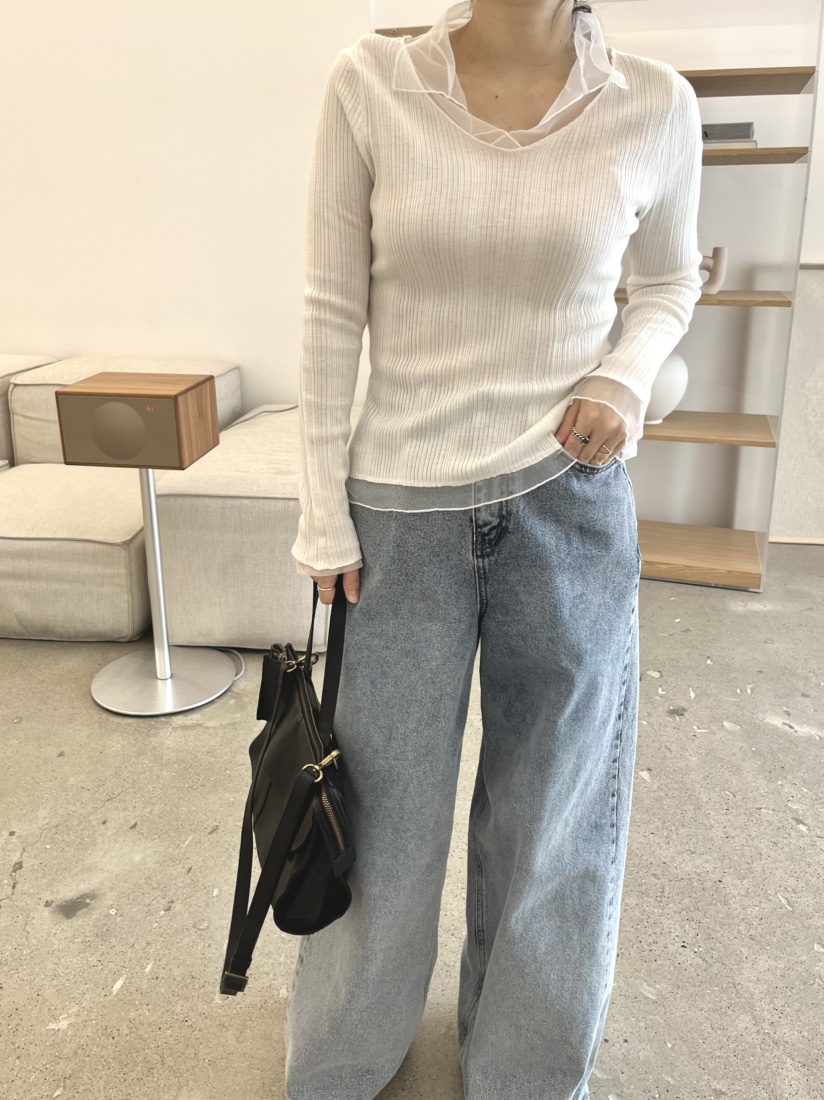 DARAK東大門實拍女裝新款時尚26春夏職業熱賣休閑真品牛仔褲DARAK牛仔褲