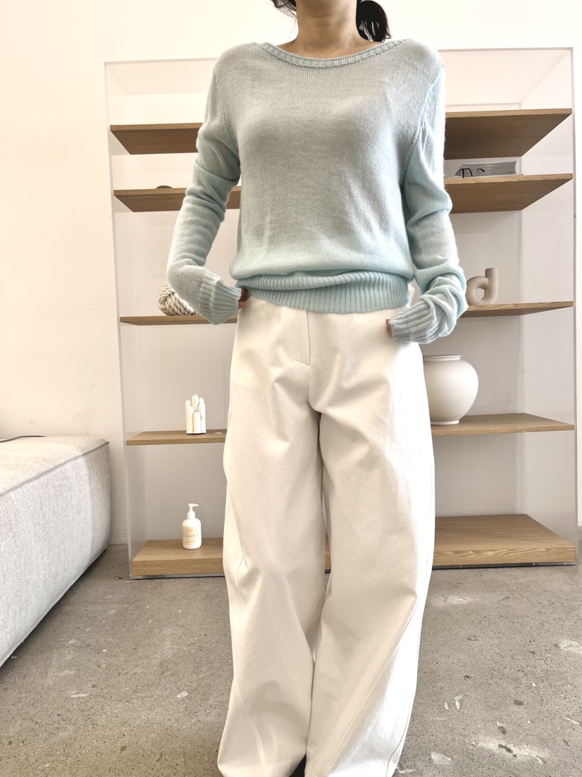 DARAK東大門直郵女裝新款真品人氣時尚職業休閑針織衫船領DARAK針織衫