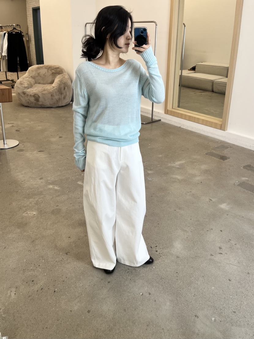 DARAK東大門直郵女裝新款真品人氣時尚職業休閑針織衫船領DARAK針織衫