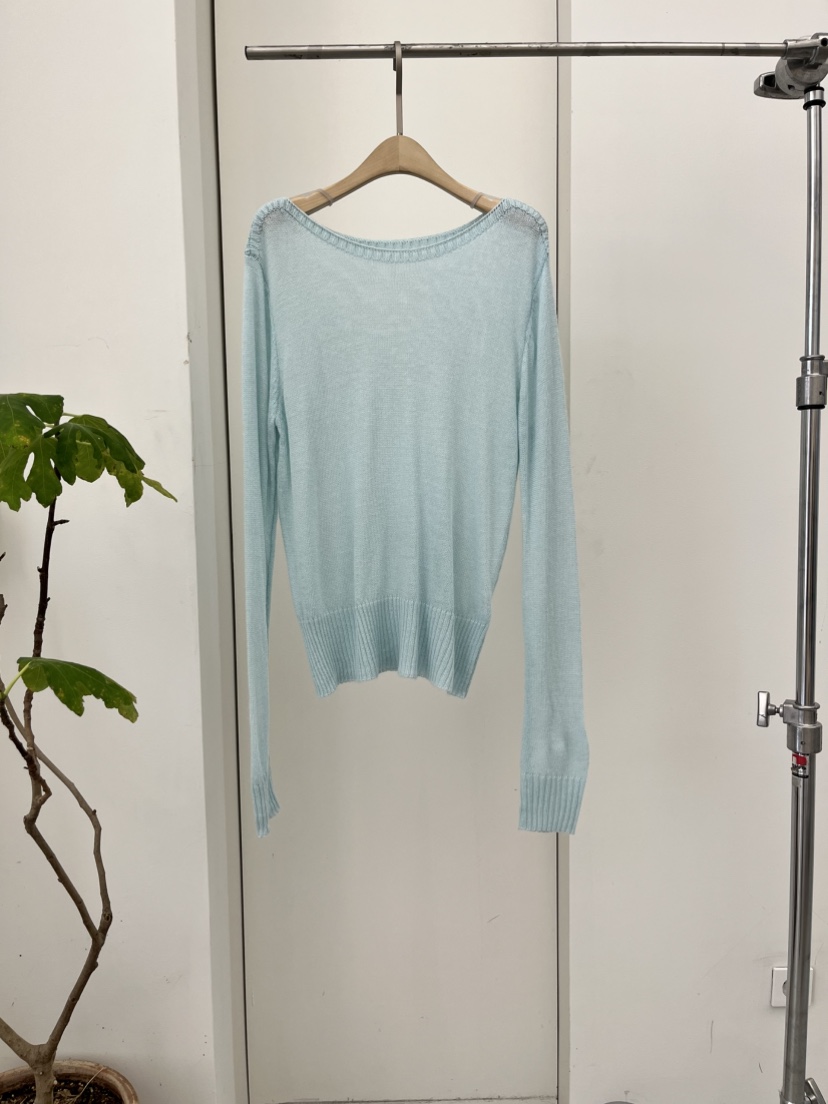 DARAK東大門直郵女裝新款真品人氣時尚職業休閑針織衫船領DARAK針織衫圖色3