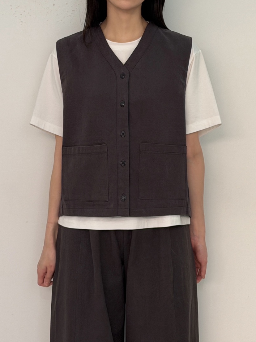 PEPPER-L韓國代購女士新品真品時尚熱賣人氣26春夏休閑馬甲PEPPER馬甲