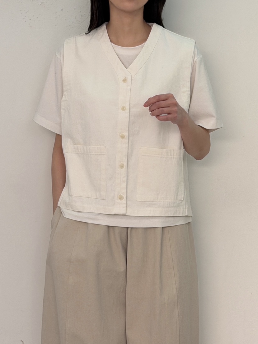 PEPPER-L韓國代購女士新品真品時尚熱賣人氣26春夏休閑馬甲PEPPER馬甲