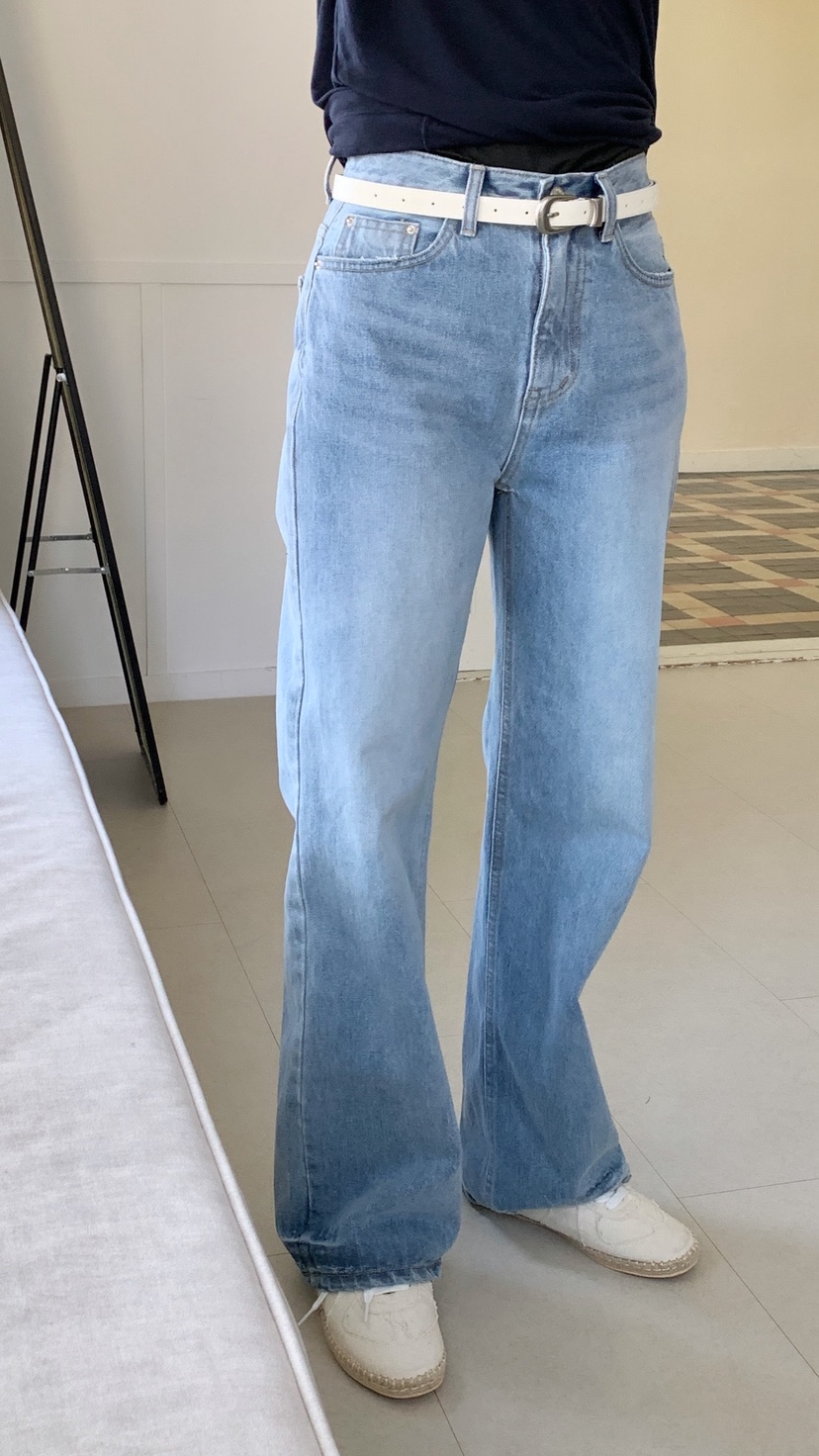 OVER RICH韓國代購女裝新款26春夏真品推薦熱賣時尚牛仔褲OVER RICH牛仔褲