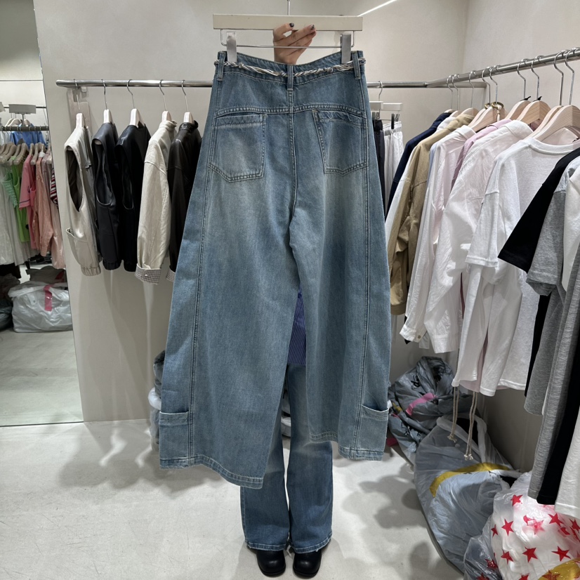 Color B東大門直郵女士新款人氣休閑推薦真品26春夏牛仔褲Color B牛仔褲