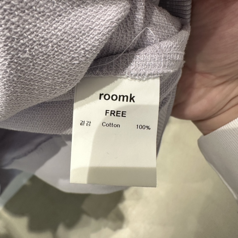 ROOM K-P東大門實拍女裝新品休閑熱賣職業26春夏推薦衛衣ROOM K衛衣