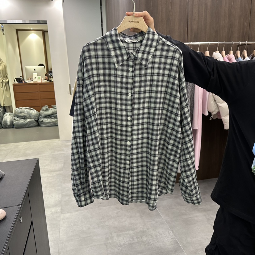 URBANSTORY/REMAKING東大門代購女士新品時尚襯衫蕾絲衫Remaking/URBANSTORY襯衫/蕾絲衫圖色1