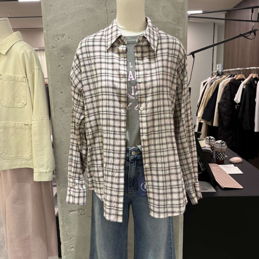 URBANSTORY/REMAKING東大門代購女士新品時尚襯衫蕾絲衫Remaking/URBANSTORY襯衫/蕾絲衫圖色3