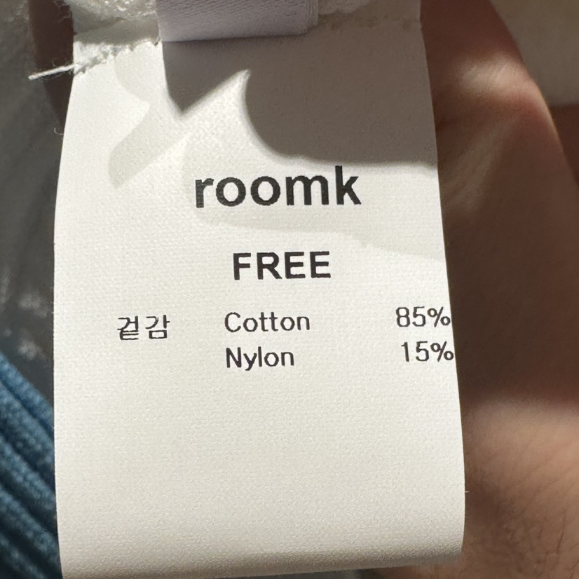 ROOM K-P東大門代購女士新品熱賣26春夏休閑人氣吊帶背心ROOM K吊帶/背心