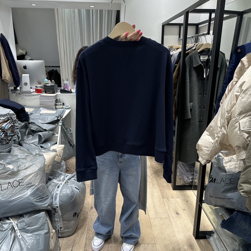 BRUNI/RICOTTA東大門實拍女士新品休閑人氣時尚推薦針織衫BRUNI/RICOTTA針織衫