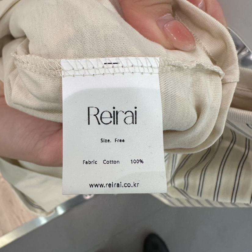 REIRAI東大門實拍女士新品職業熱賣人氣休閑長袖T恤假兩件Reirai長袖T恤