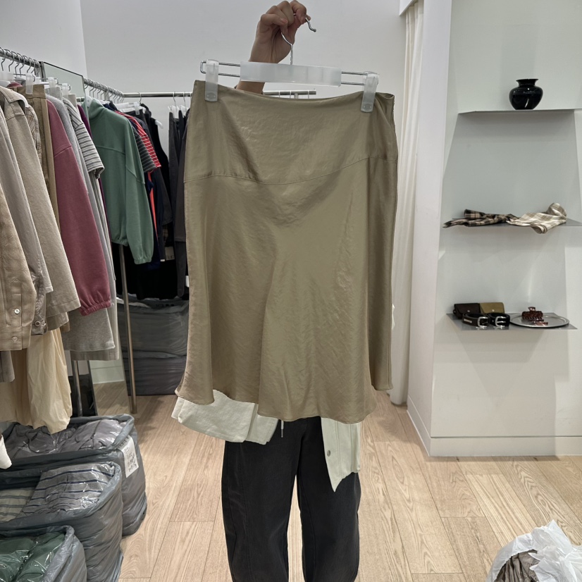 REIRAI東大門實拍女裝新款推薦職業熱賣休閑半身裙中短裙Reirai半身裙/中短裙