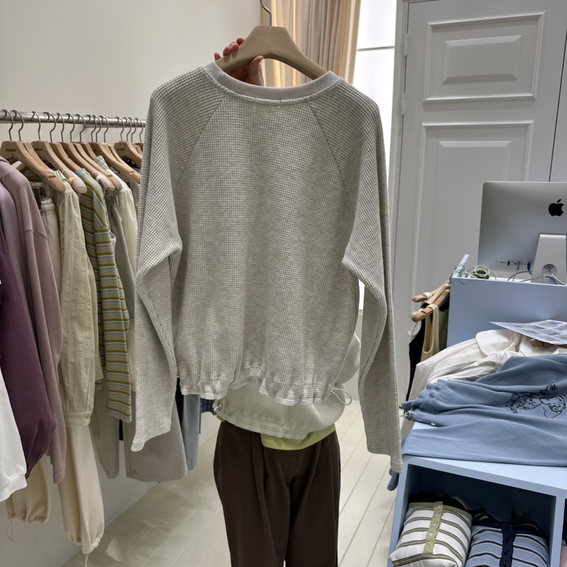 OURMOMENT東大門直郵女裝新款真品推薦人氣26春夏職業衛衣OURMOMENT衛衣