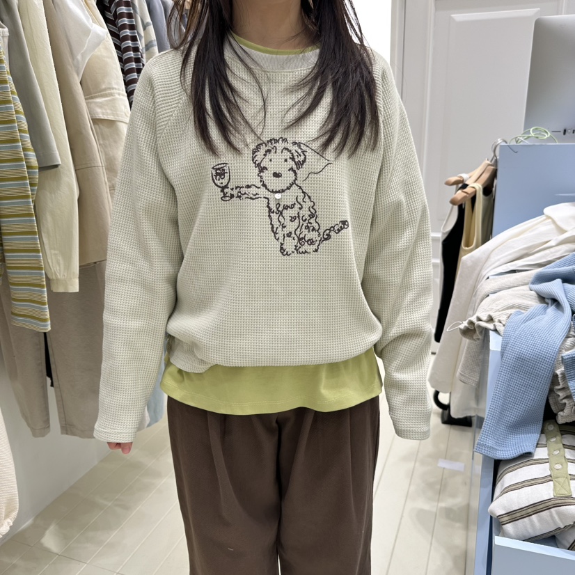 OURMOMENT東大門直郵女裝新款真品推薦人氣26春夏職業衛衣OURMOMENT衛衣圖色2