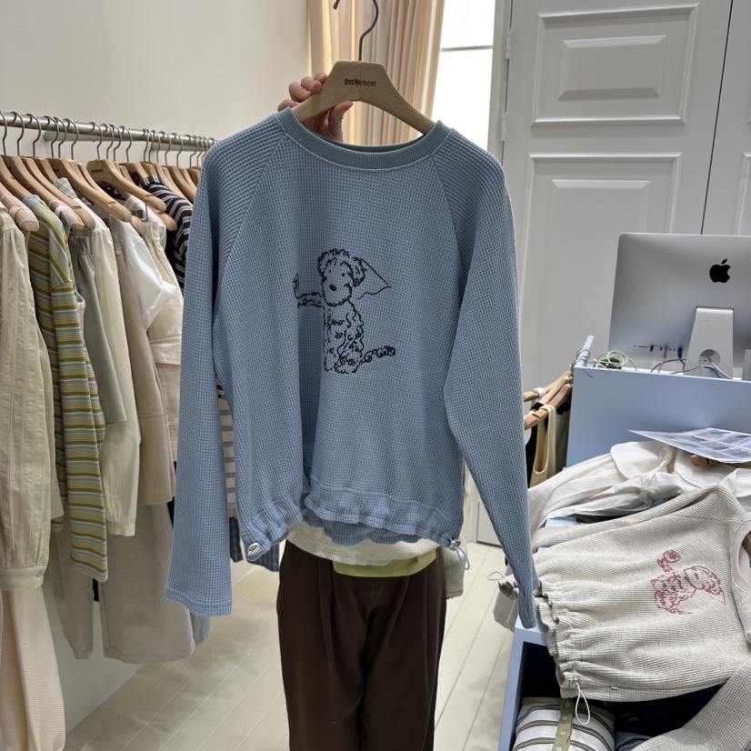 OURMOMENT東大門直郵女裝新款真品推薦人氣26春夏職業衛衣OURMOMENT衛衣圖色3