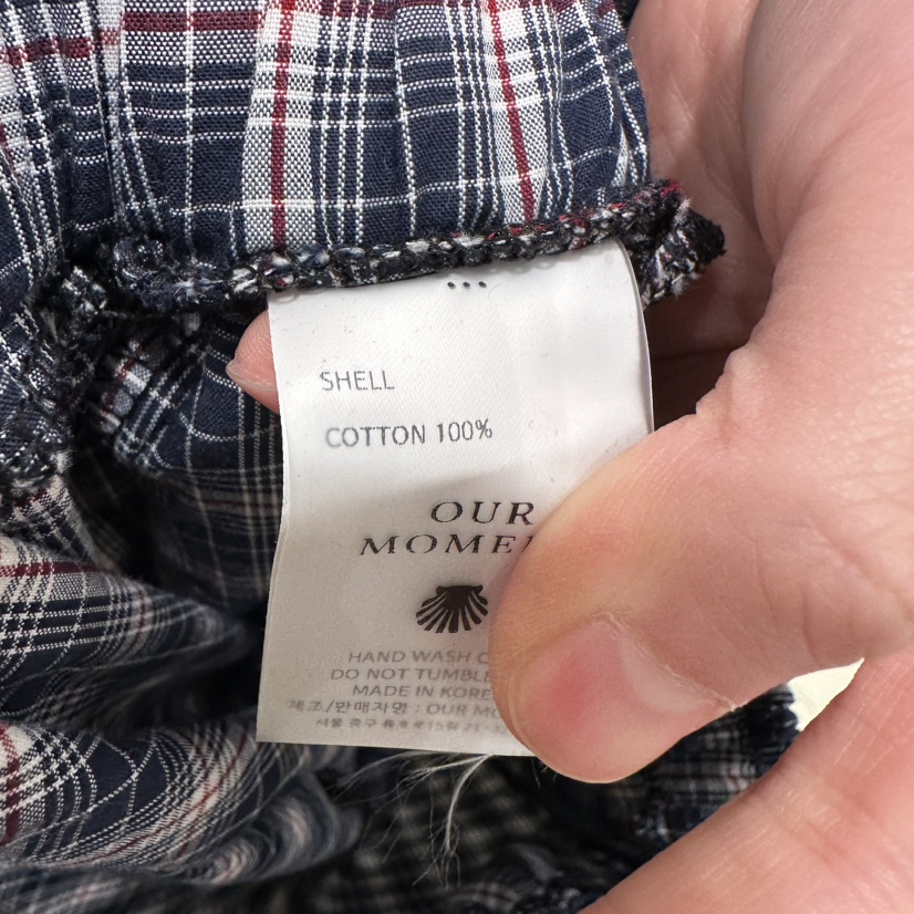 OURMOMENT東大門直郵女裝新款人氣真品休閑時尚26春夏休閑褲OURMOMENT休閑褲