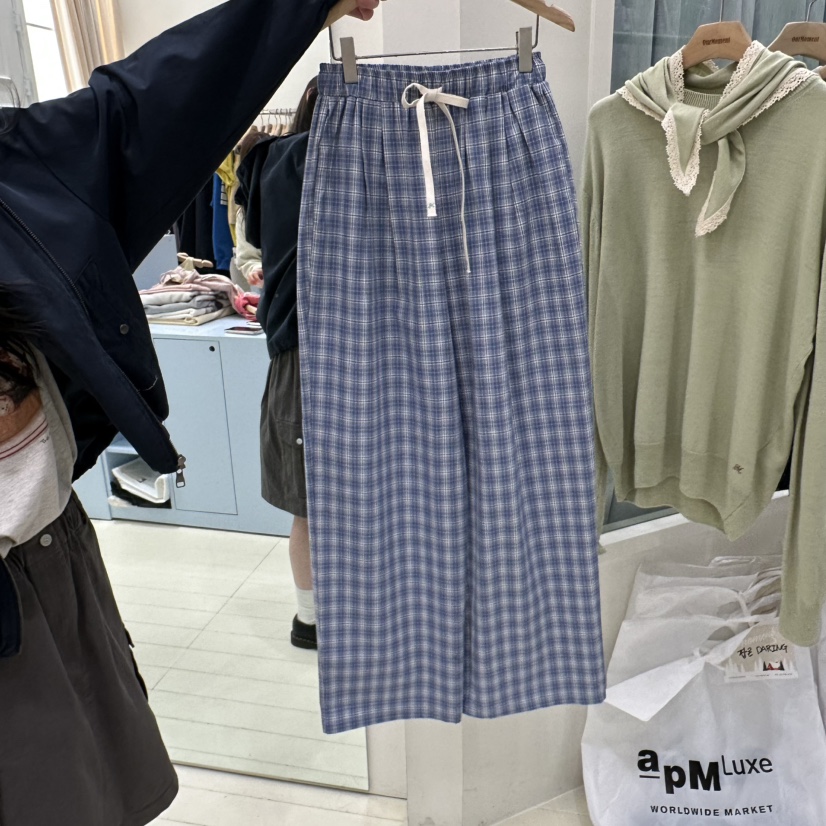 OURMOMENT東大門直郵女裝新款人氣真品休閑時尚26春夏休閑褲OURMOMENT休閑褲圖色2