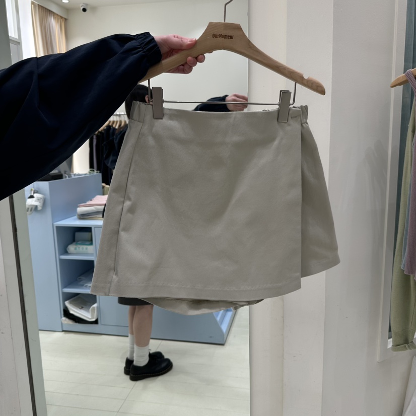 OURMOMENT東大門代購女士新款推薦熱賣26春夏休閑人氣裙褲OURMOMENT裙褲圖色2