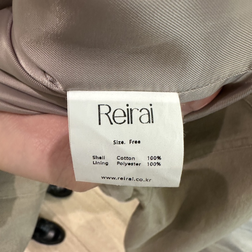 REIRAI韓國代購女士新品職業真品休閑推薦時尚人氣夾克口袋Reirai夾克