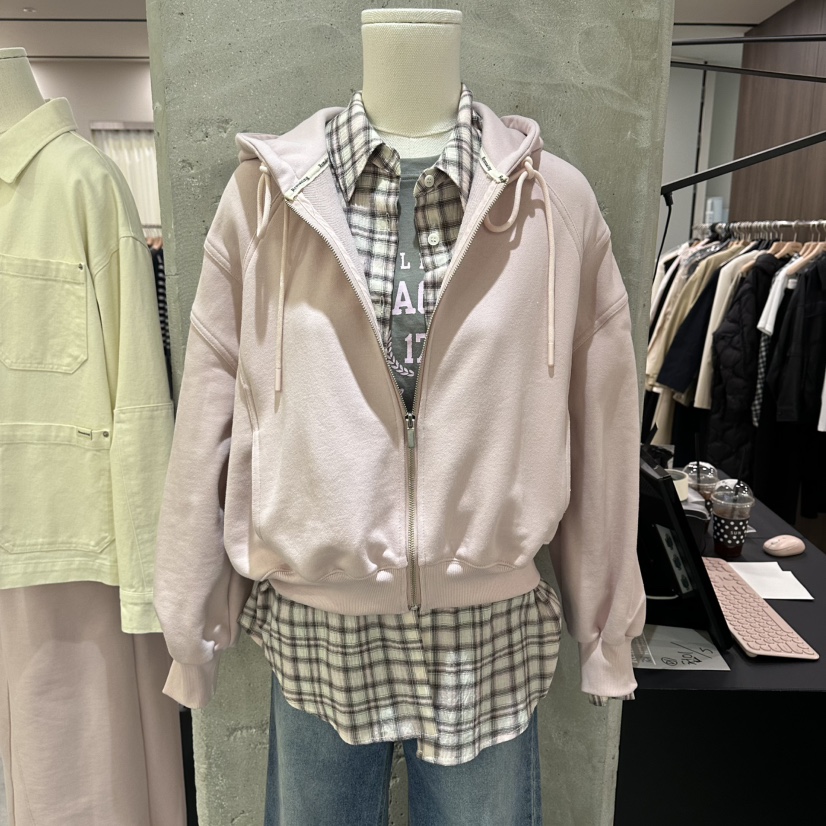 URBANSTORY/REMAKING東大門直郵女士新品26春夏夾克拉鏈Remaking/URBANSTORY夾克圖色3