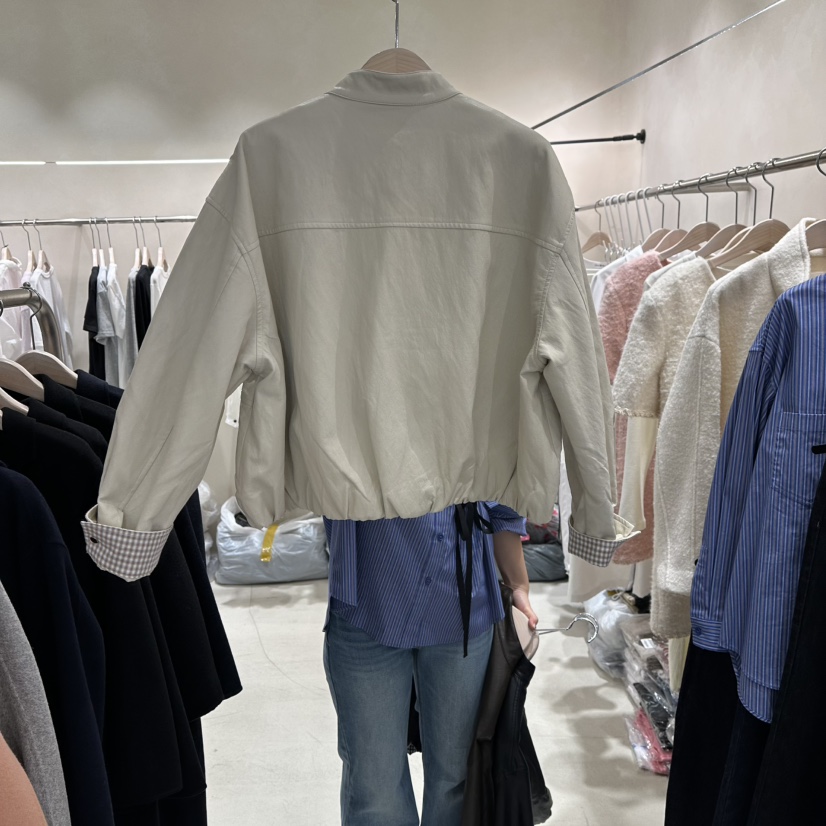 Color B東大門代購女裝新品休閑推薦熱賣人氣時尚職業夾克Color B夾克