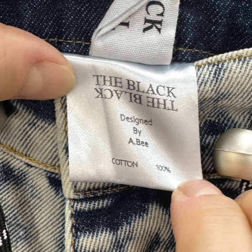 LADYBLACK/THE BLACK韓國直郵女裝新品推薦真品26春夏牛仔褲LADYBLACK/THE BLACK牛仔褲