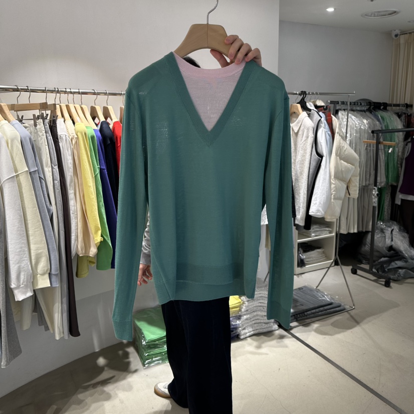 ROOM K-P東大門代購女士新品26春夏職業休閑人氣針織衫ROOM K針織衫圖色2