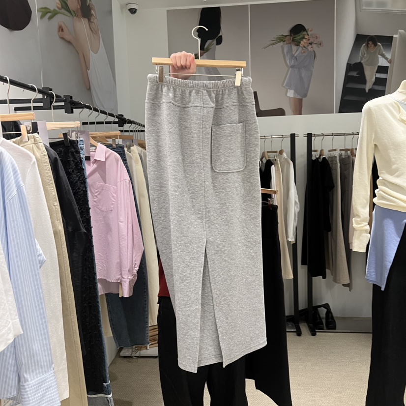 LMT（SAND LIMITED）東大門直郵女裝新款休閑推薦人氣長裙LMT/THE SAND/THE BEIGES_FLOW長裙