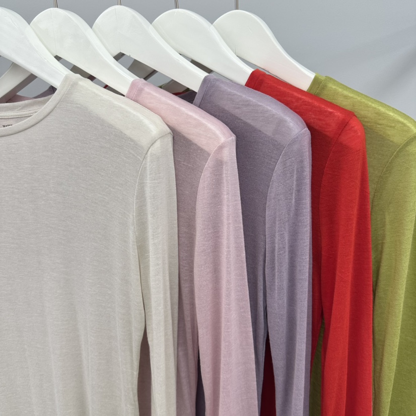 WATER/RIVER韓國直郵女士新款真品熱賣26春夏推薦長袖T恤WATER/RIVER長袖T恤