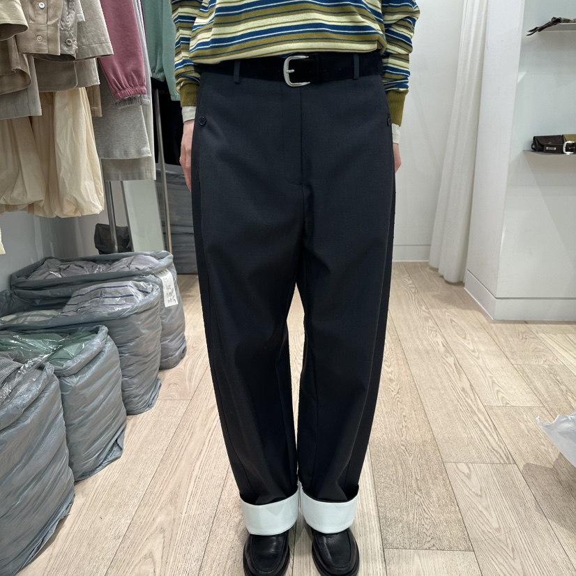 REIRAI韓國直郵女士新品熱賣真品推薦人氣休閑褲不含腰帶Reirai休閑褲圖色2