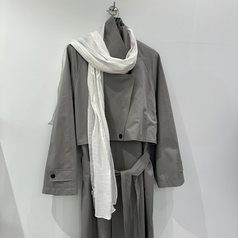 REIRAI東大門實拍女士新款時尚26春夏人氣熱賣圍巾披肩褶皺Reirai圍巾/披肩圖色1