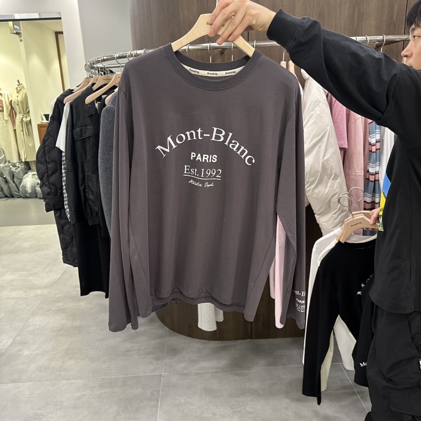 URBANSTORY/REMAKING韓國直郵女士新品休閑26春夏長袖T恤Remaking/URBANSTORY長袖T恤圖色1