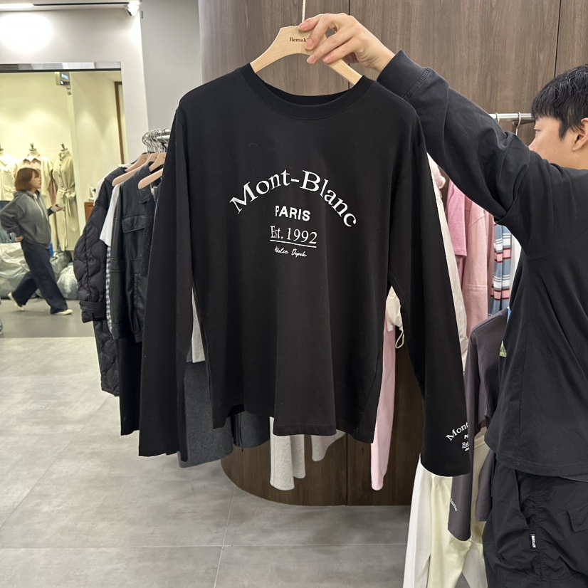 URBANSTORY/REMAKING韓國直郵女士新品休閑26春夏長袖T恤Remaking/URBANSTORY長袖T恤圖色2