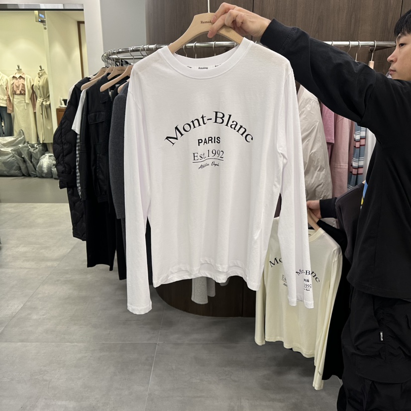 URBANSTORY/REMAKING韓國直郵女士新品休閑26春夏長袖T恤Remaking/URBANSTORY長袖T恤圖色3