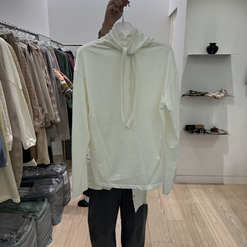 REIRAI韓國代購女士新品26春夏職業休閑推薦熱賣人氣長袖T恤Reirai長袖T恤