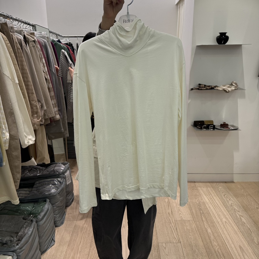 REIRAI韓國代購女士新品26春夏職業休閑推薦熱賣人氣長袖T恤Reirai長袖T恤圖色1