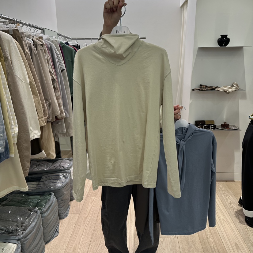 REIRAI韓國代購女士新品26春夏職業休閑推薦熱賣人氣長袖T恤Reirai長袖T恤圖色3