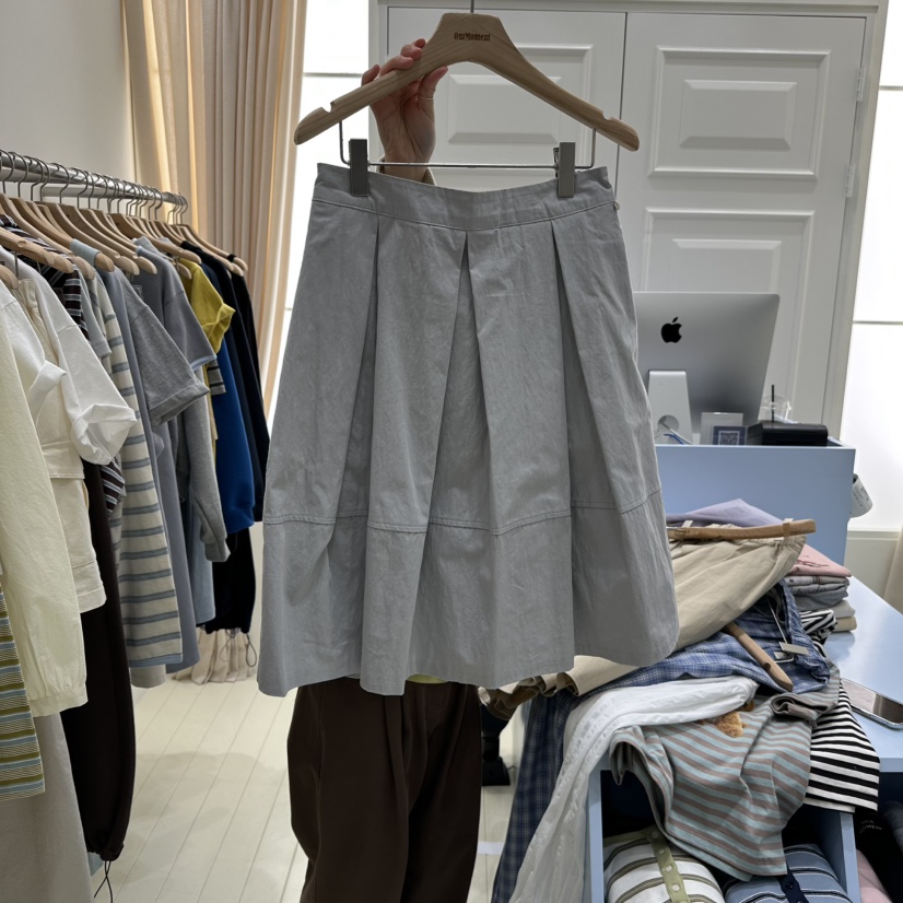 OURMOMENT東大門實拍女士新款推薦職業真品熱賣半身裙中短裙OURMOMENT半身裙/中短裙圖色2