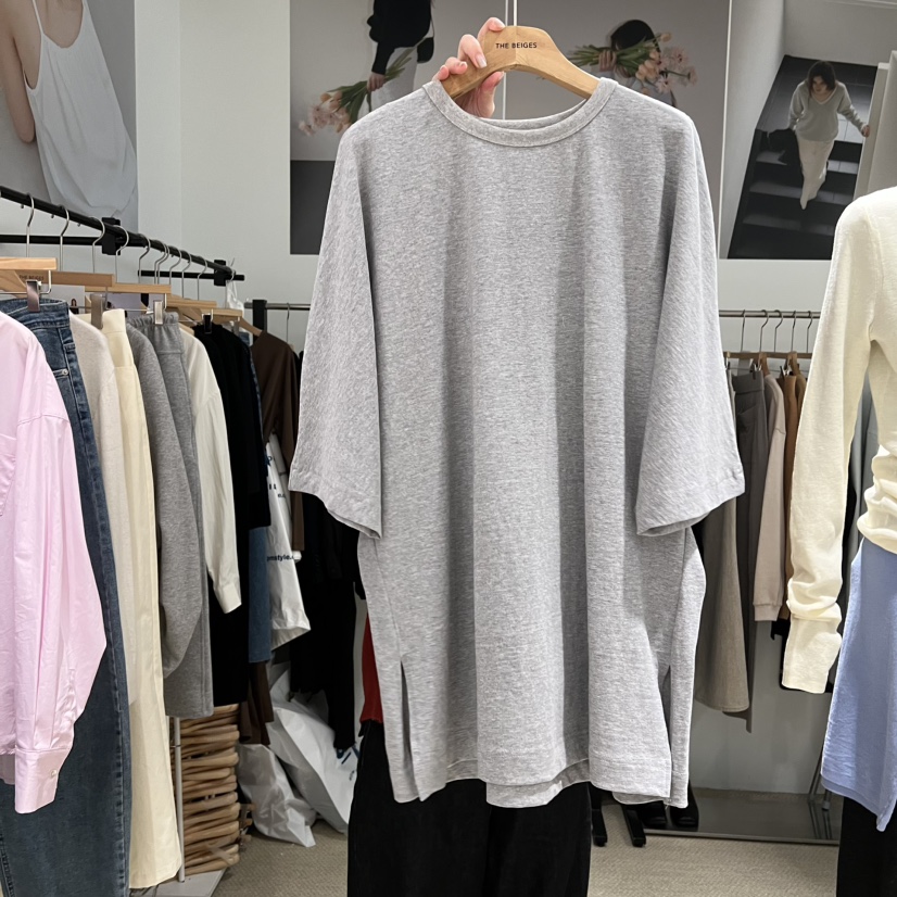 LMT（SAND LIMITED）東大門實拍女裝新款休閑人氣T恤寬松LMT/THE SAND/THE BEIGES_FLOWT恤圖色2