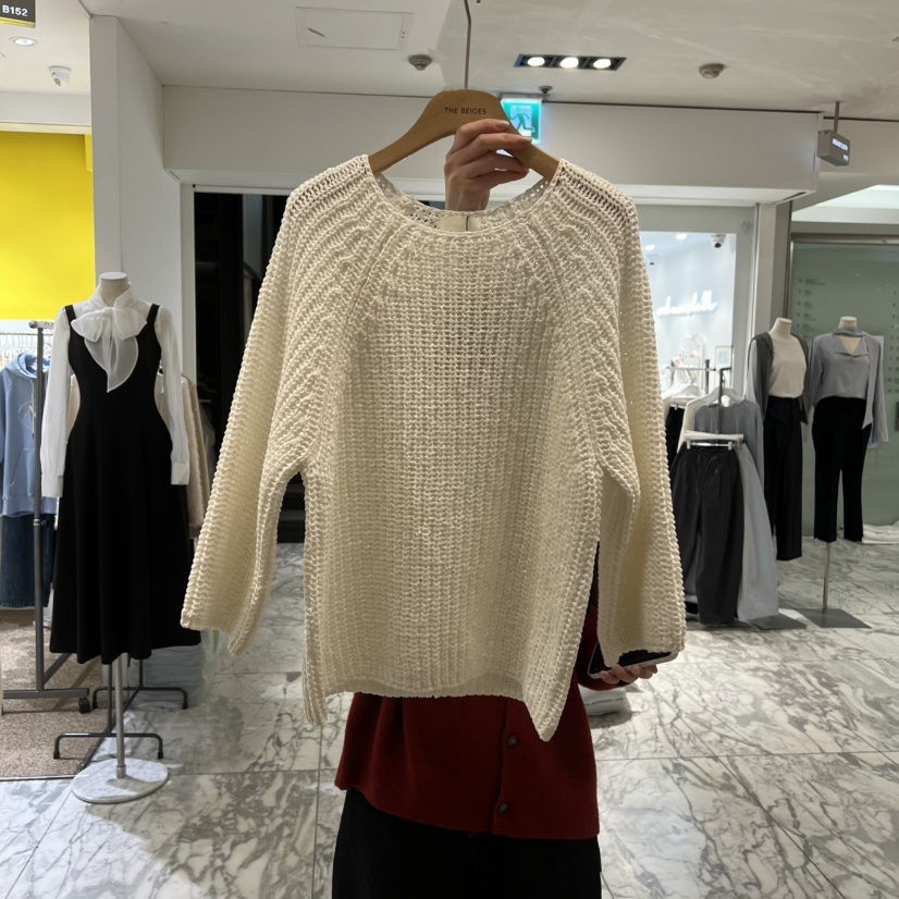 LMT（SAND LIMITED）東大門直郵女士新款人氣針織衫寬松LMT/THE SAND/THE BEIGES_FLOW針織衫圖色2