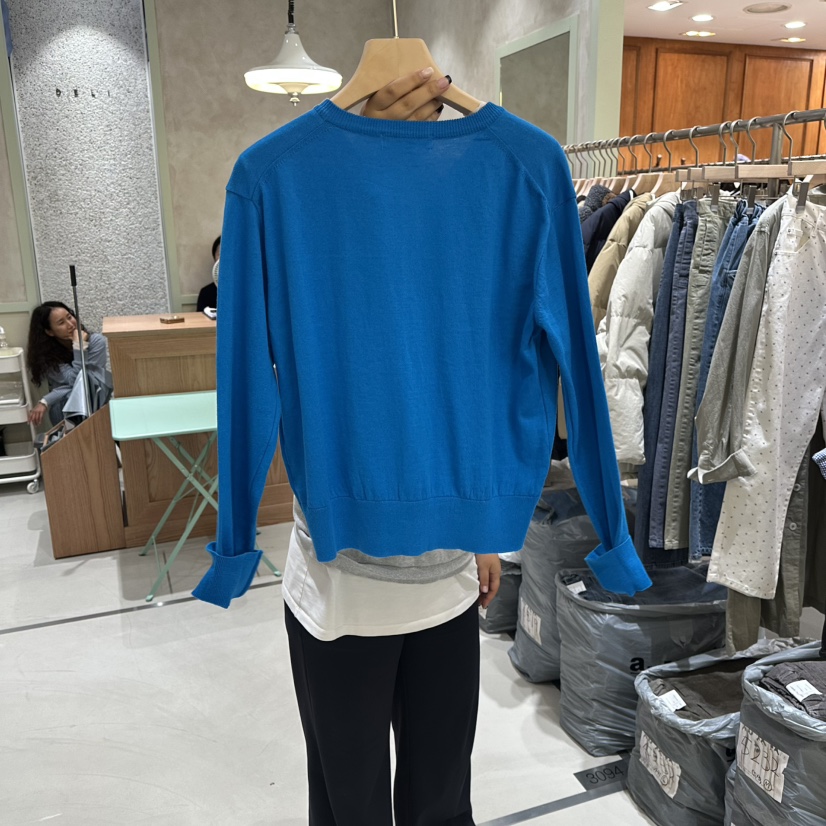 DELI JENNY韓國直郵女士新品人氣時尚26春夏針織衫不含內搭DELI JENNY針織衫