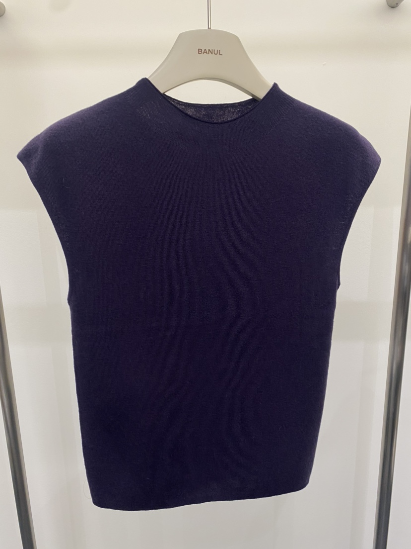 BANUL東大門實拍女裝新款人氣熱賣休閑時尚職業吊帶背心修身BANUL吊帶/背心圖色3深藍色