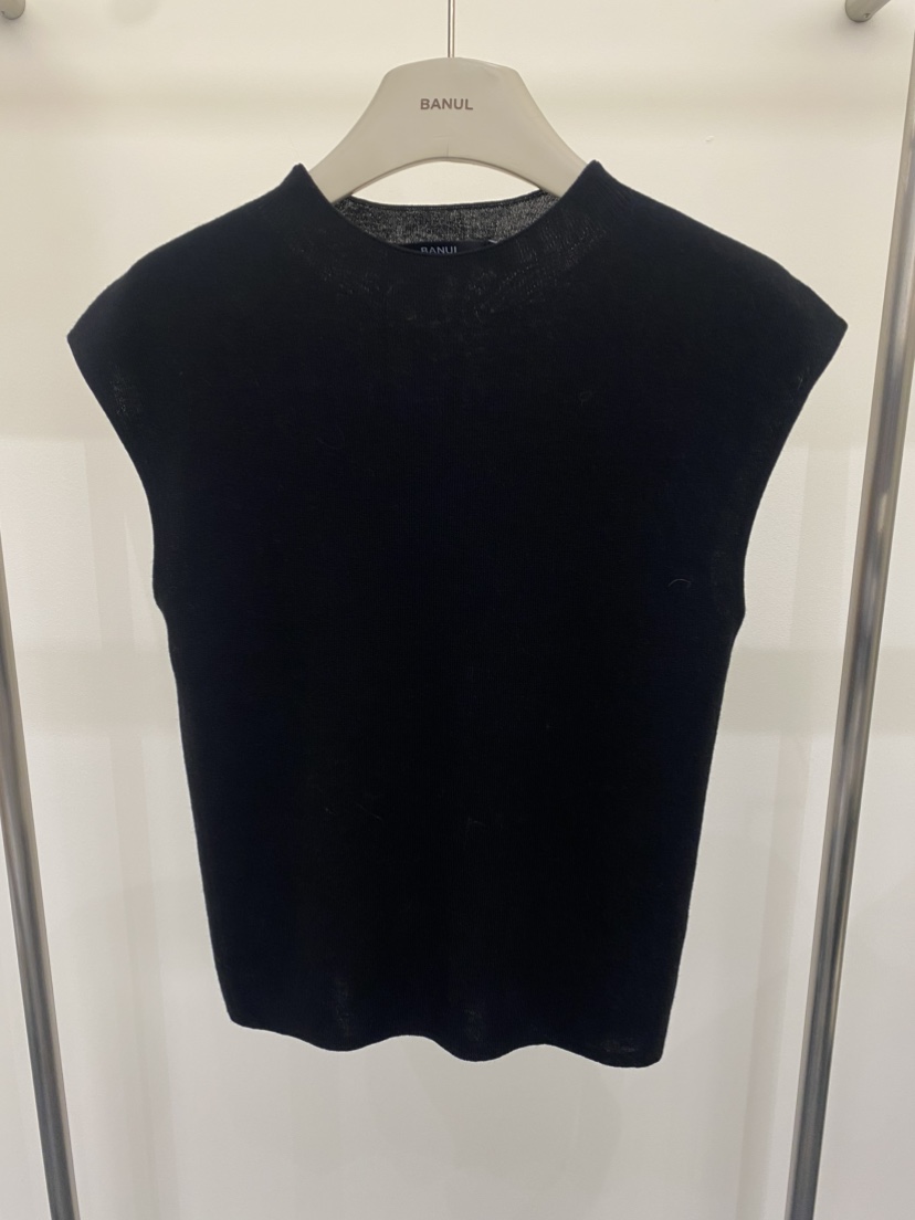 BANUL東大門實拍女裝新款人氣熱賣休閑時尚職業吊帶背心修身BANUL吊帶/背心圖色4黑色